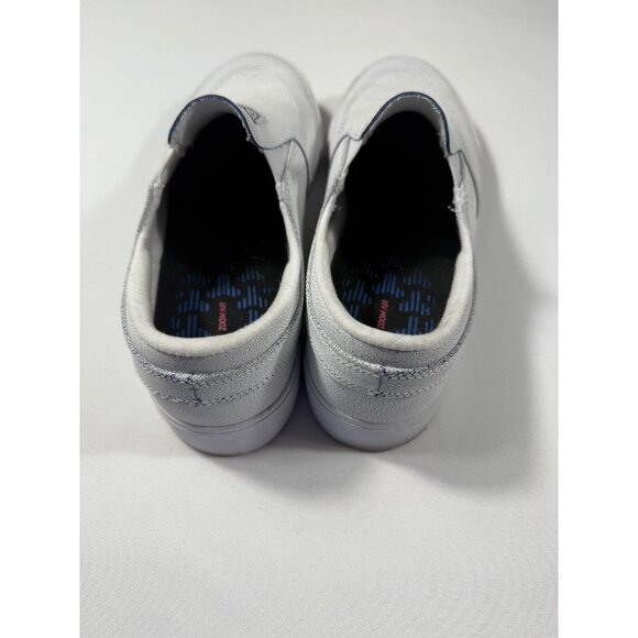 Nike SB Stefan Janoski Slip Shoes Mens Size 10 White Skateboarding CJ6892-100 - Picture 8 of 10